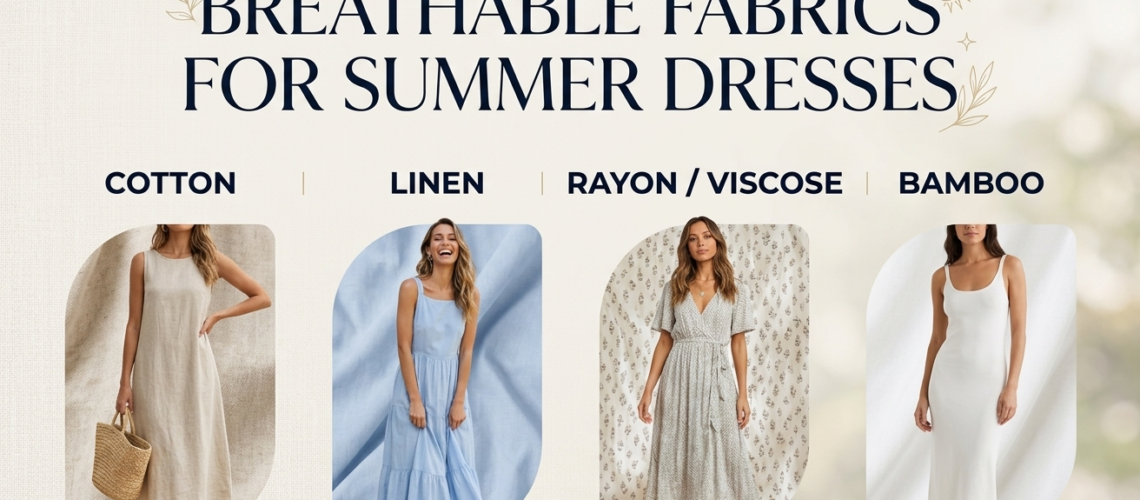 Breathable Fabrics for Summer Dresses