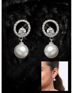 Clara Sterling Silver Pearl Earring