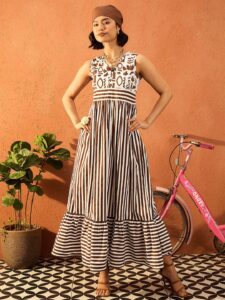 Flare Maxi Dress