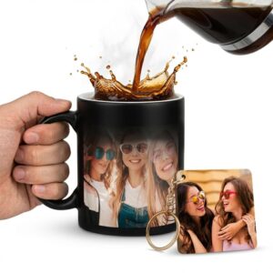 Personalized Magic Mug – Custom Photo, Name & Quote Ceramic Mug